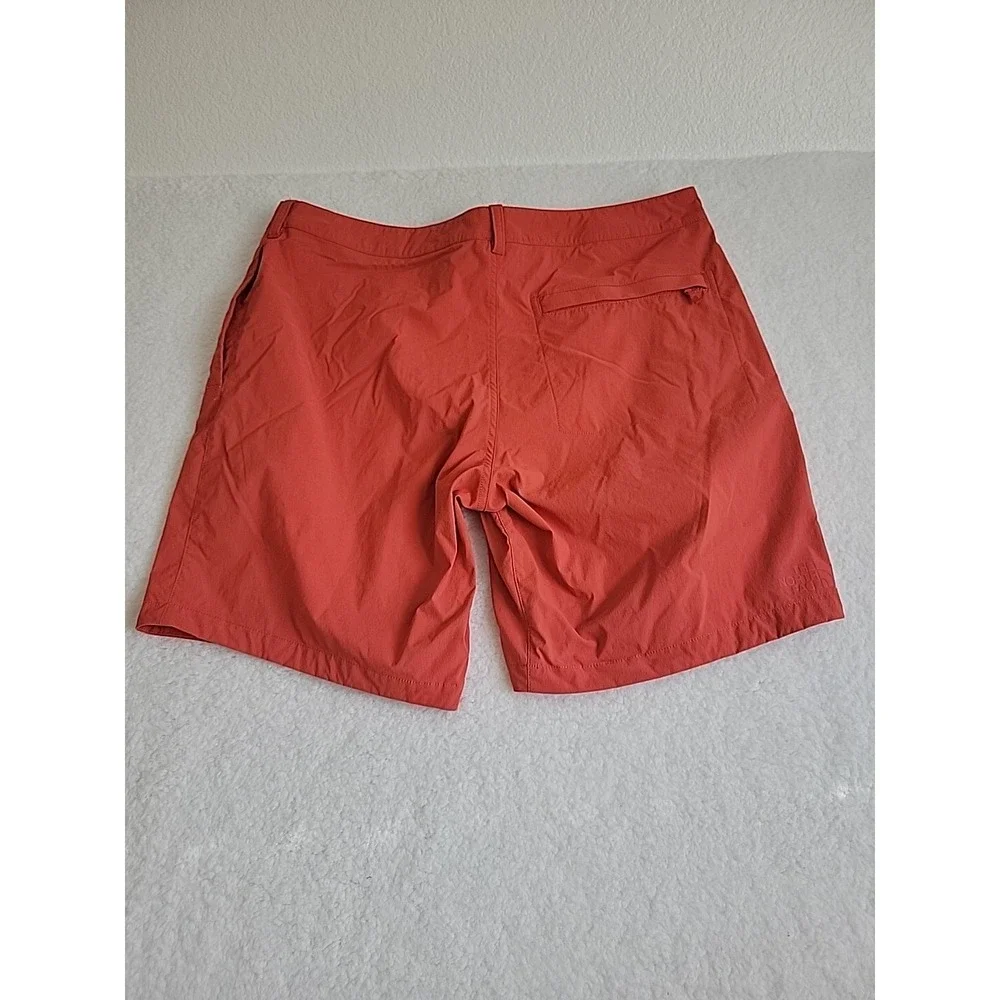 The North Face Shorts Mens 38 Orange Nylon Hiking Outdoors‎ NF0A5544